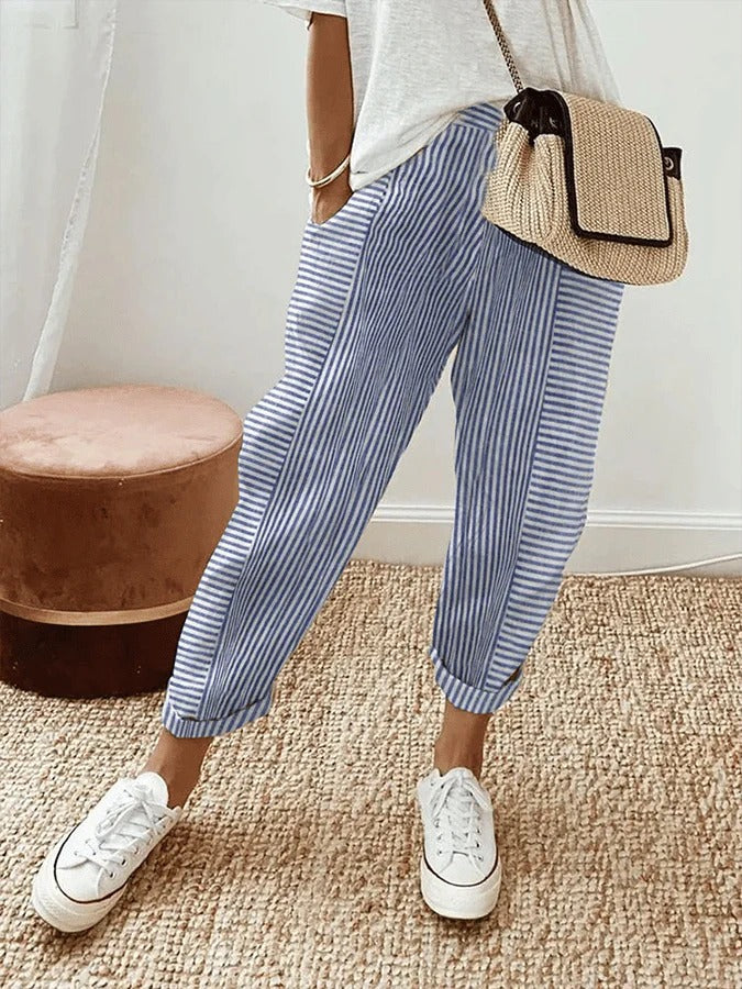Lola | Pantalones casuales de verano de corte holgado
