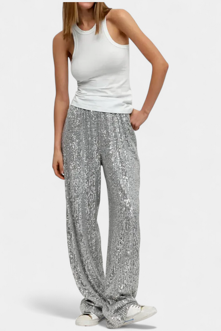 Pantalones de Lentejuelas Elva™