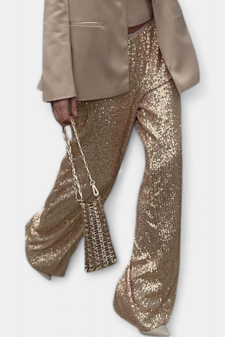 Pantalones de Lentejuelas Elva™