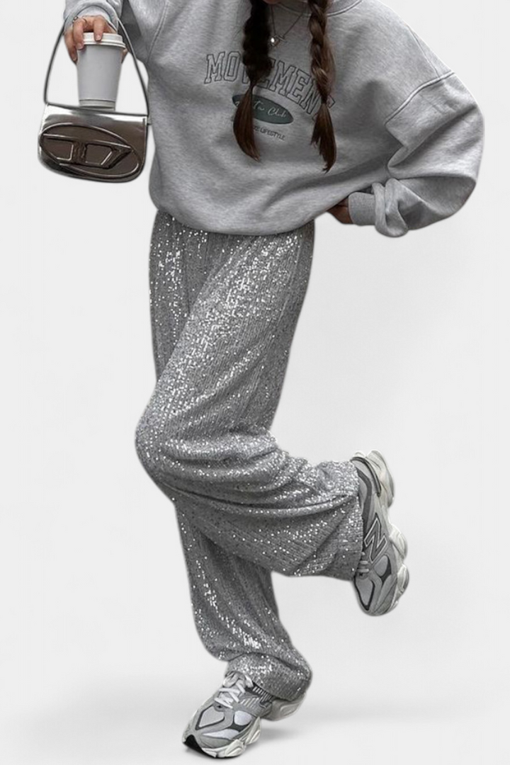 Pantalones de Lentejuelas Elva™