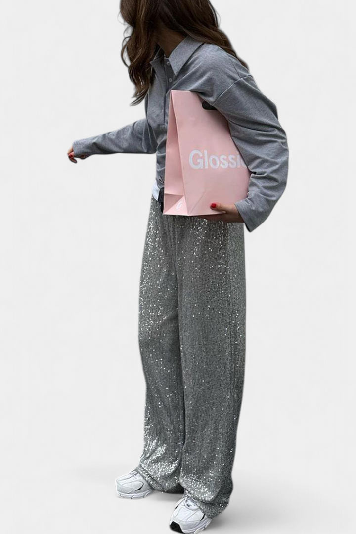 Pantalones de Lentejuelas Elva™