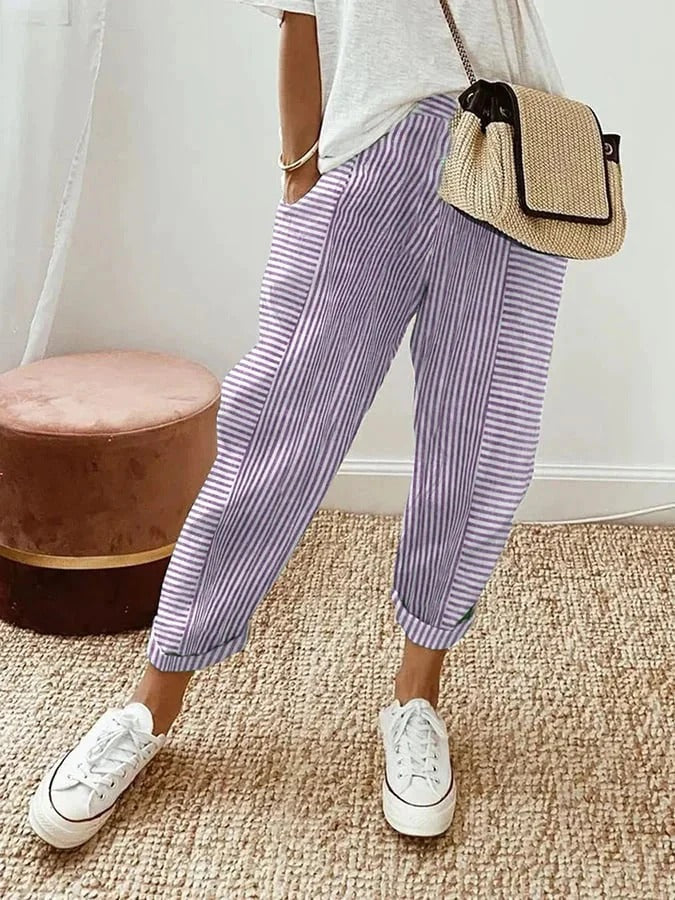 Lola | Pantalones casuales de verano de corte holgado